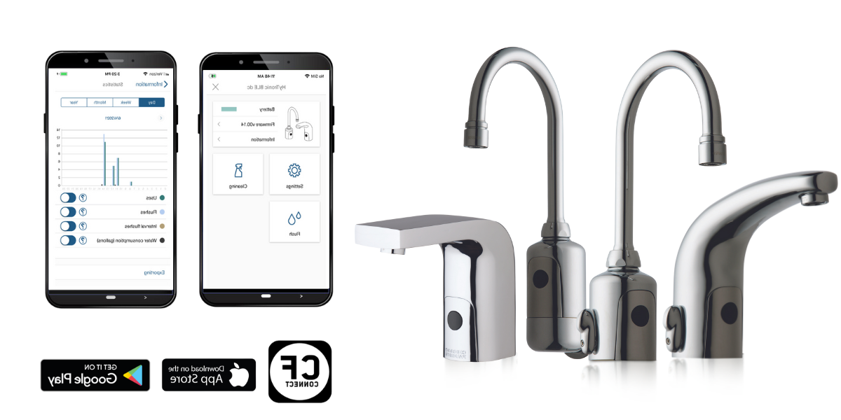 CF Connect app with HyTronic PCA Faucet